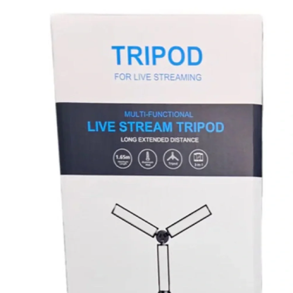 NWT 5th Avenue Studio Supply Multifunctional LiveStream Tripod Extended Distance